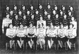 Diana 1940 Drill Team